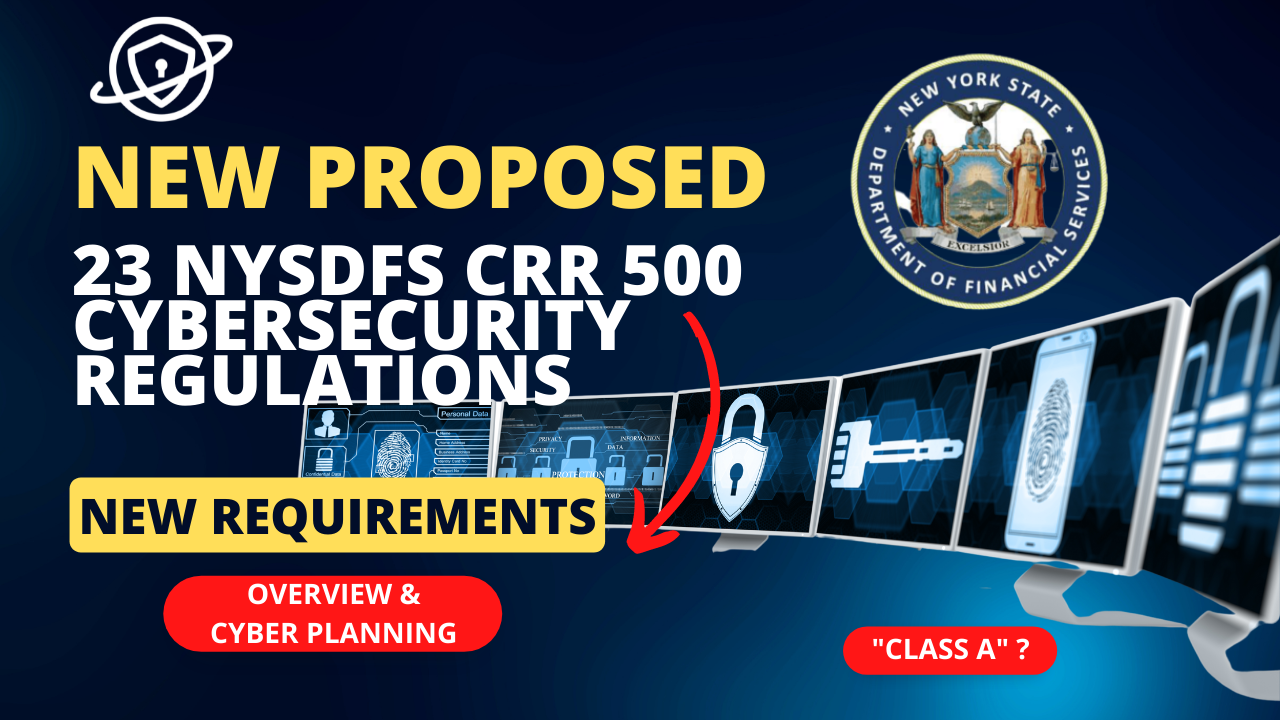 NYSDFS CRR 500 NEW REQUIREMENTS
